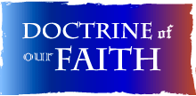 Docrine of our Faith