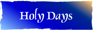 Holy Days